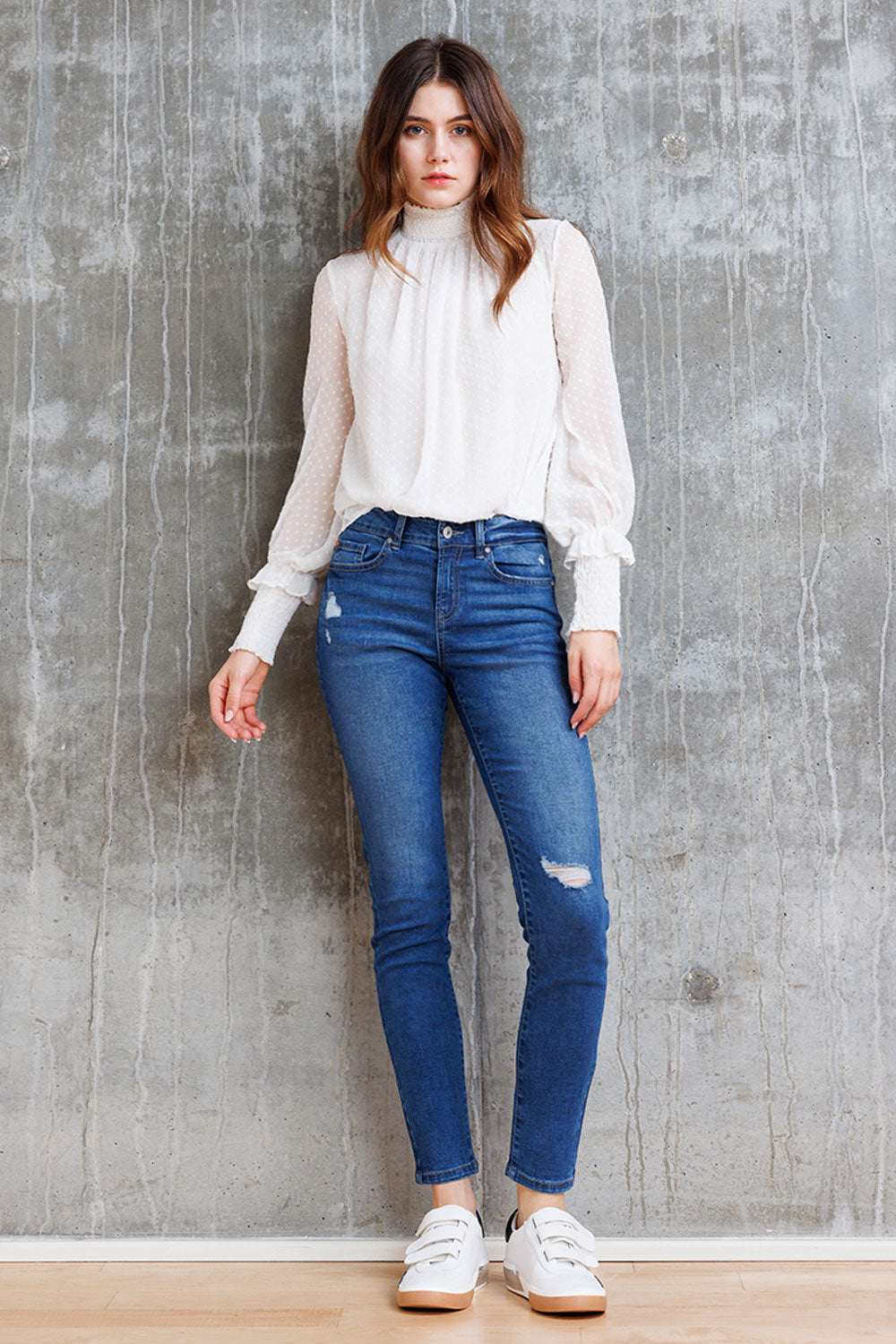 WEP3533 MID RISE JEANS IMAGE 1