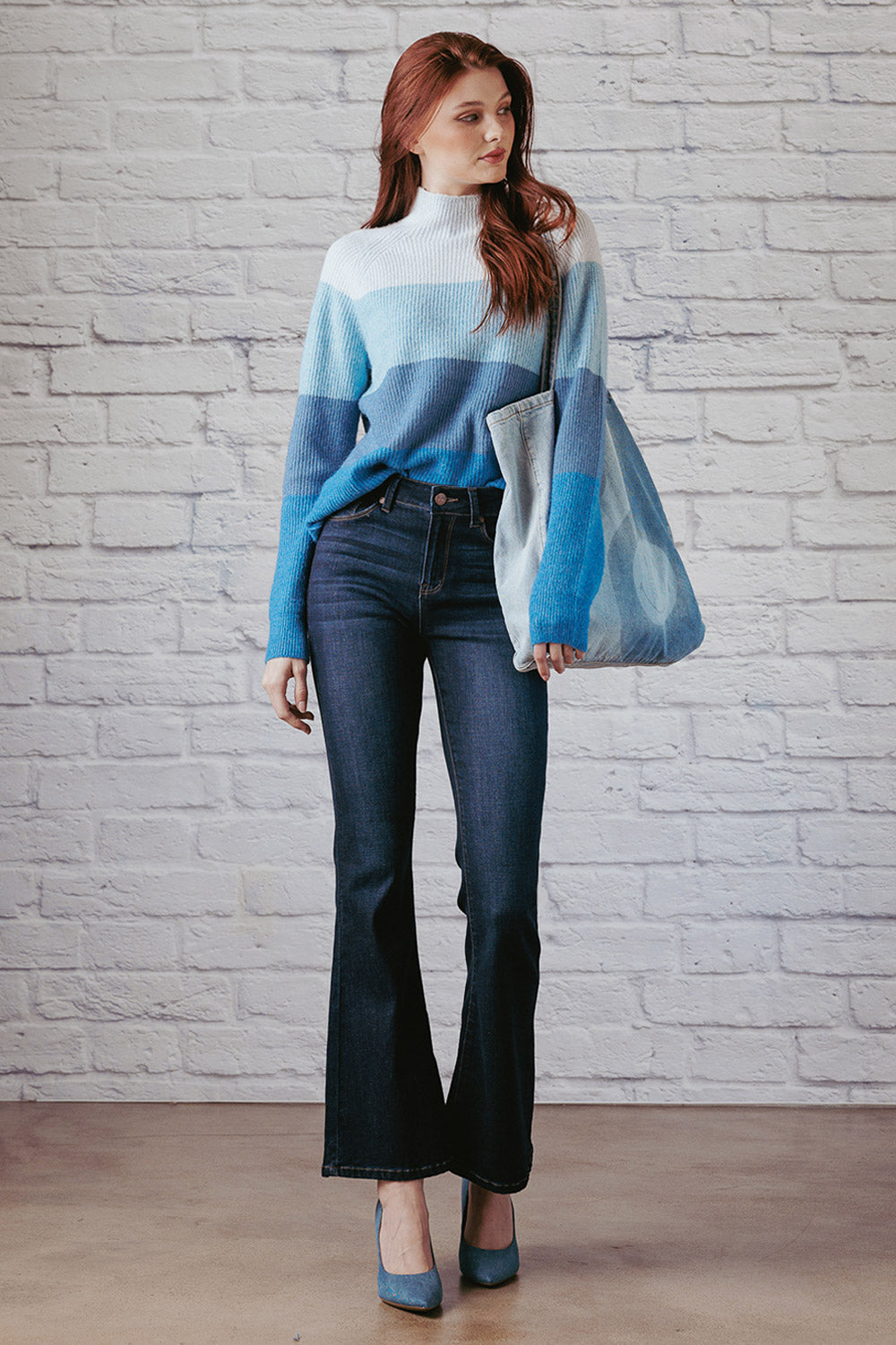 WEP3550 FLARE JEANS MAIN IMAGE 3
