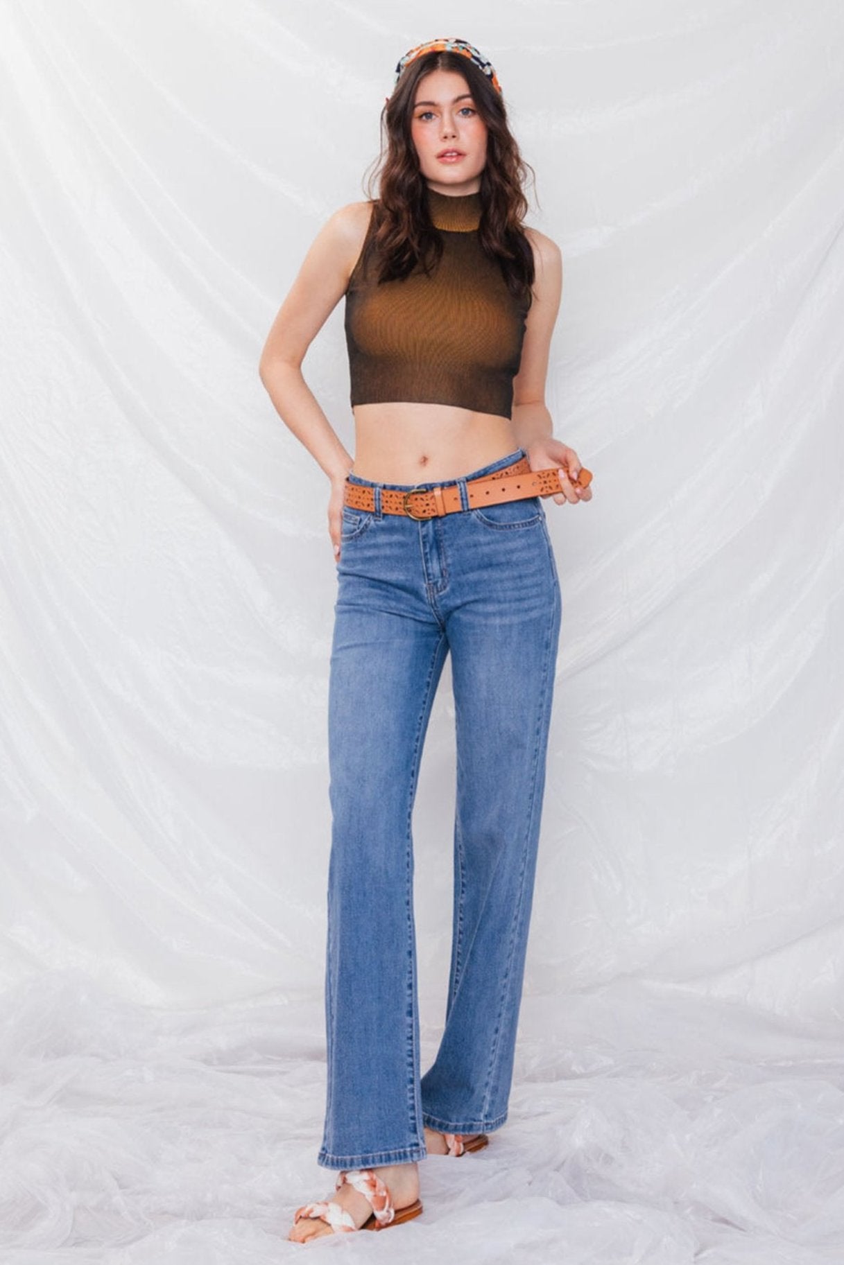 WEP3563 STRAIGHT JEANS IMAGE 3