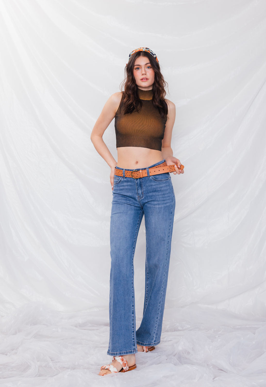 WEP3563 STRAIGHT JEANS IMAGE  3
