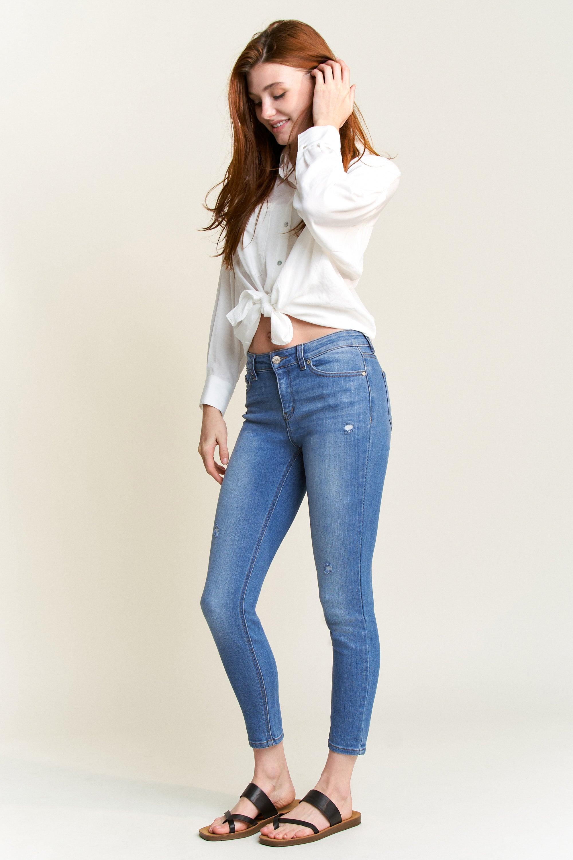 Shop Mid Rise Ankle Skinny Jeans – Shop ENJEAN