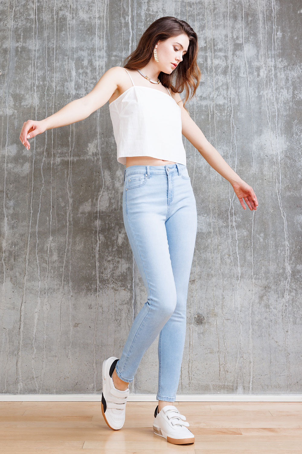 Super Stretch High Rise Classic Skinny Jeans