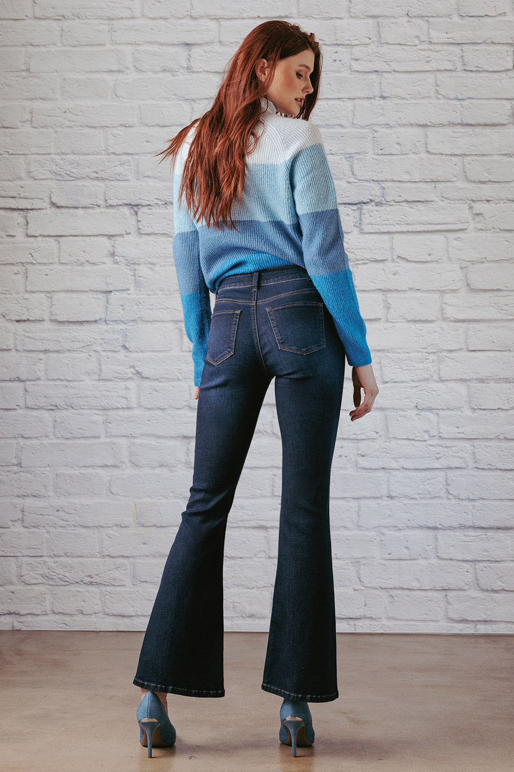 WEP3550 FLARE JEANS MAIN IMAGE 6