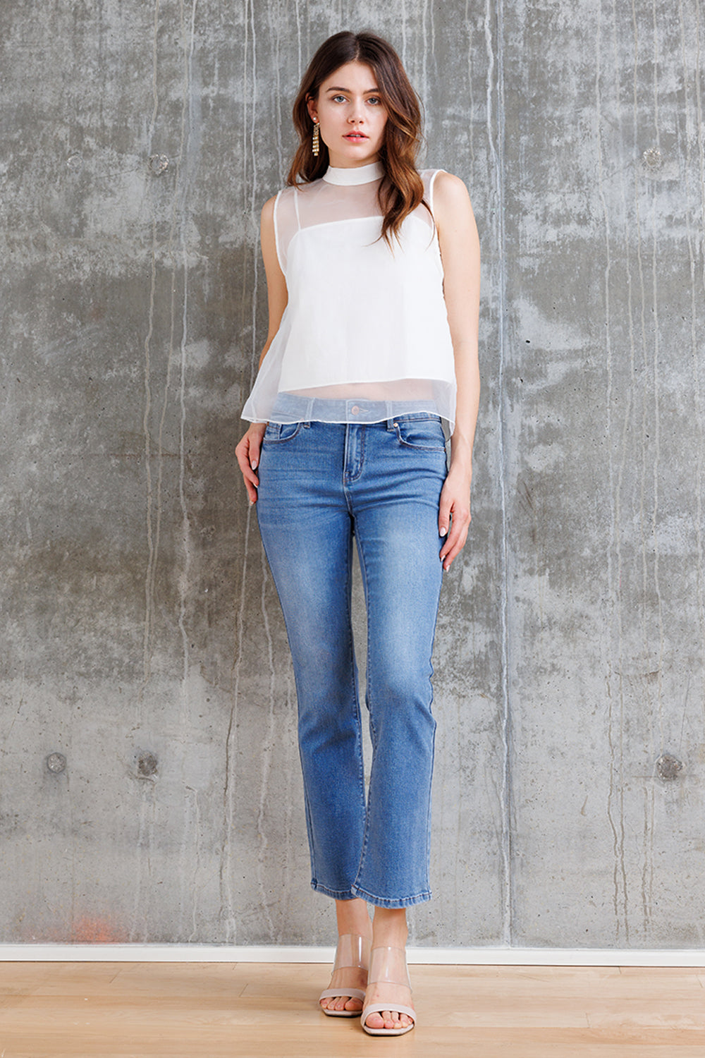 WEP3546 bootcut jeans main image 1
