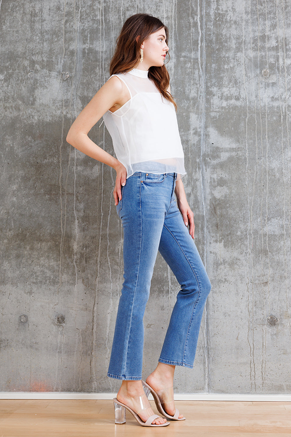 WEP3546 bootcut jeans main image 2