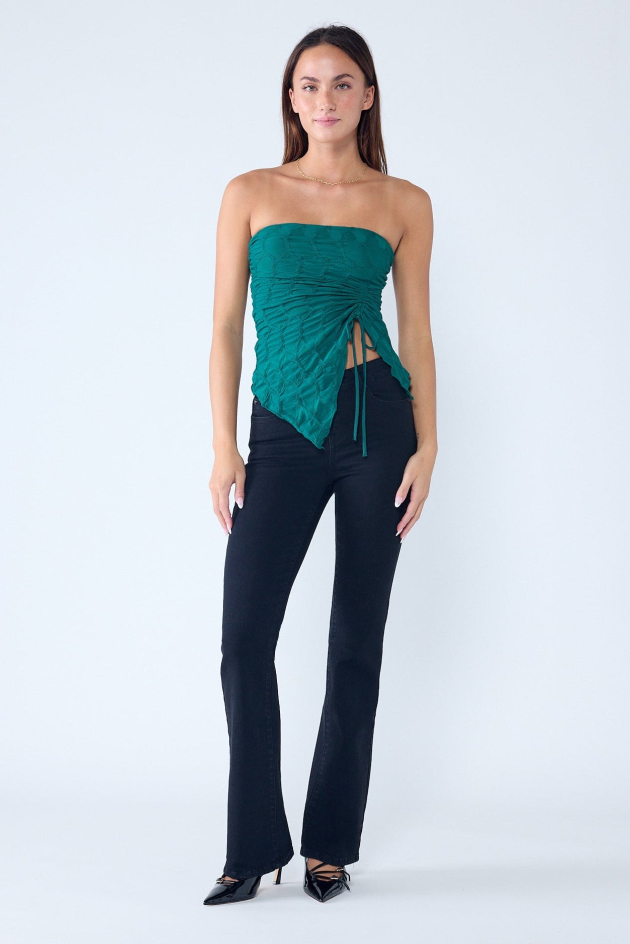 High Rise Classic Bootcut Jeans 1