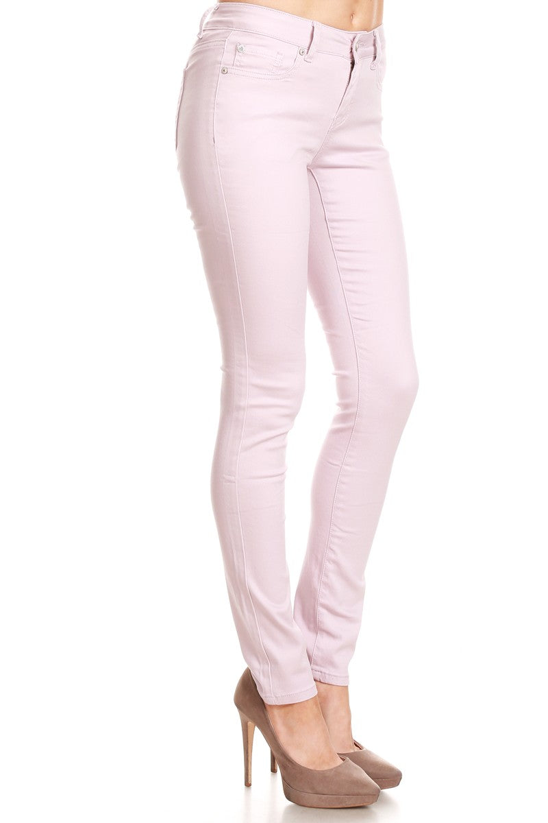 WEP888 MAUVE SKINNY JEANS