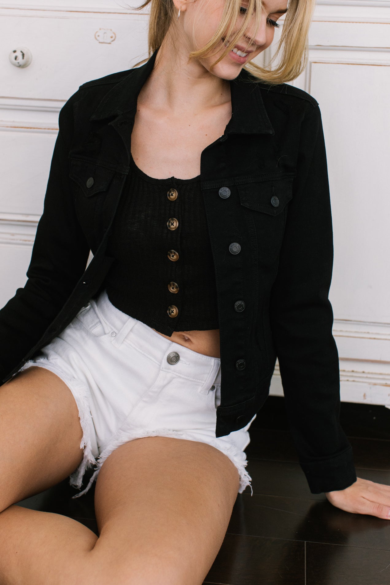 WEJ2059 DENIM JACKET MAIN IMAGE 1