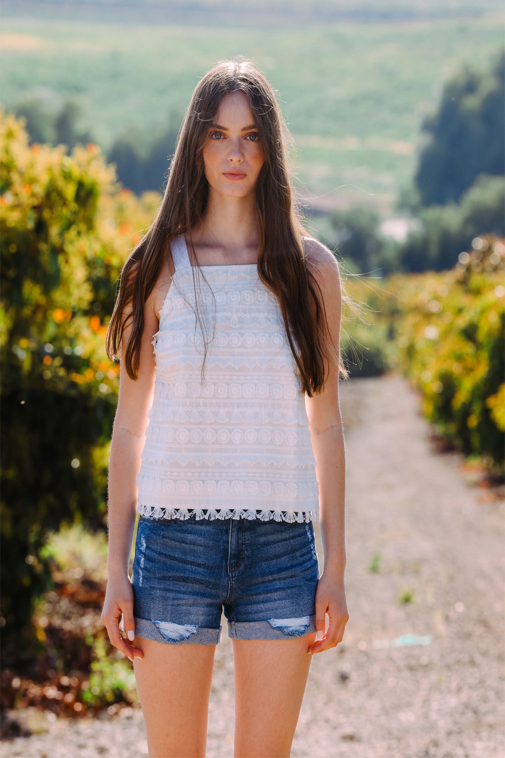 WESP3510 Denim Shorts