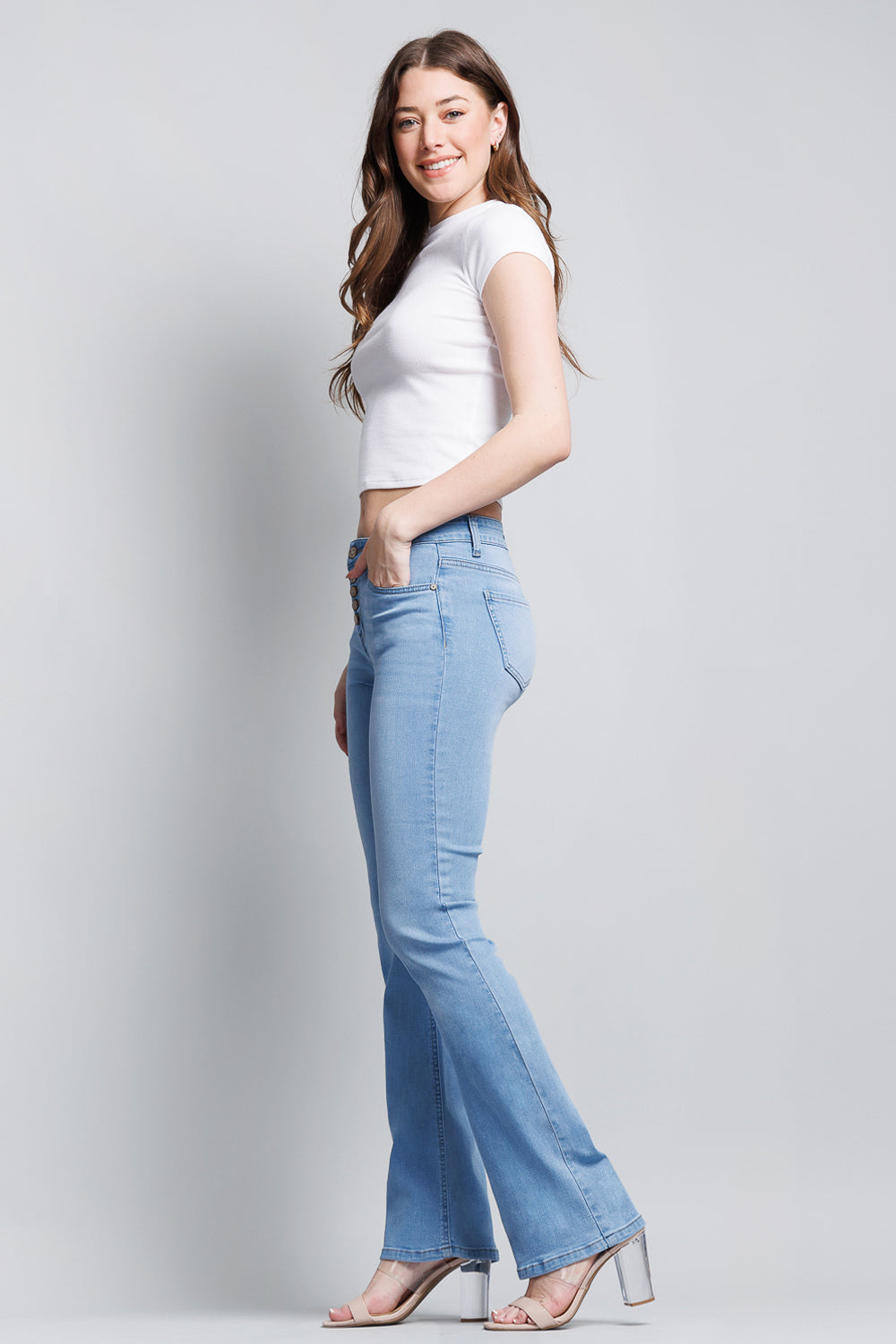 WEP3343 FLARE JEANS