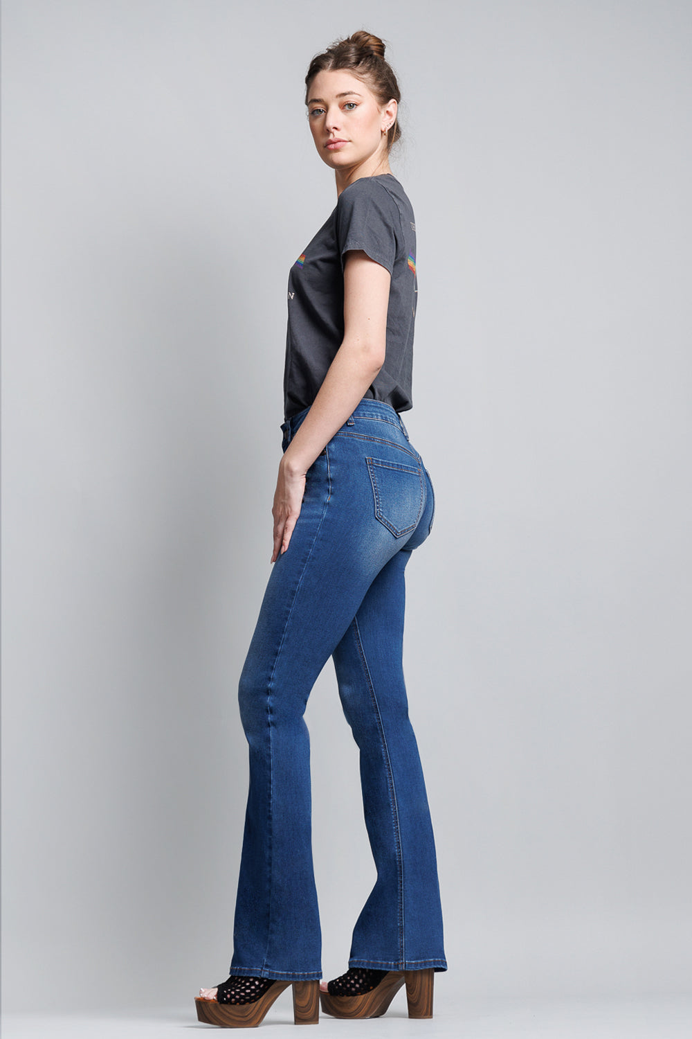 WEP3186 BOOT CUT JEANS MAIN IMAGE