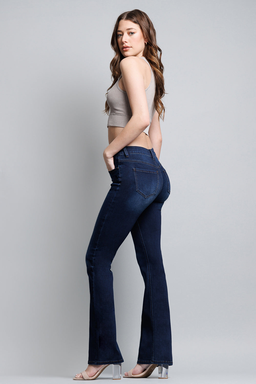 WEP3186 BOOTCUT JEANS MAIN IMAGE