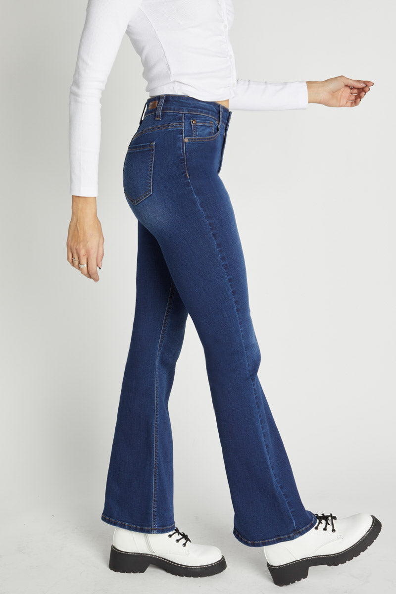 WEP3459 FLARE JEANS IMAGE 2