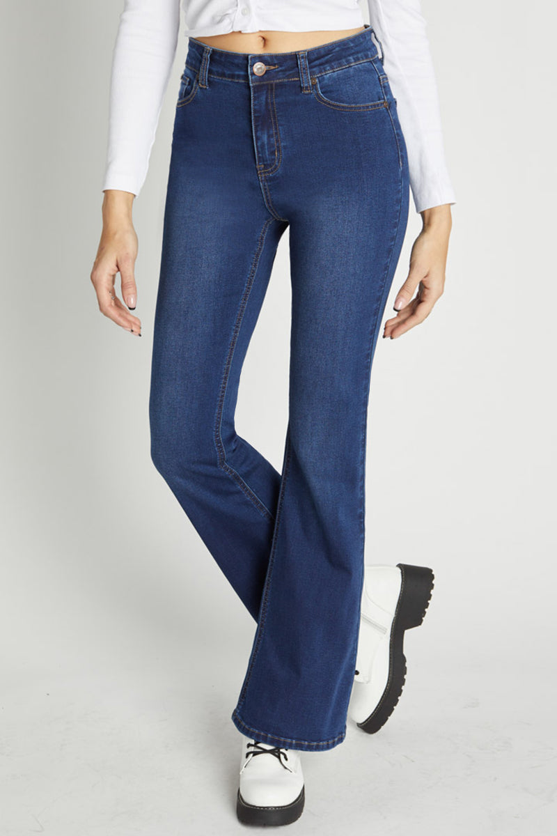 WEP3459 FLARE JEANS IMAGE 6