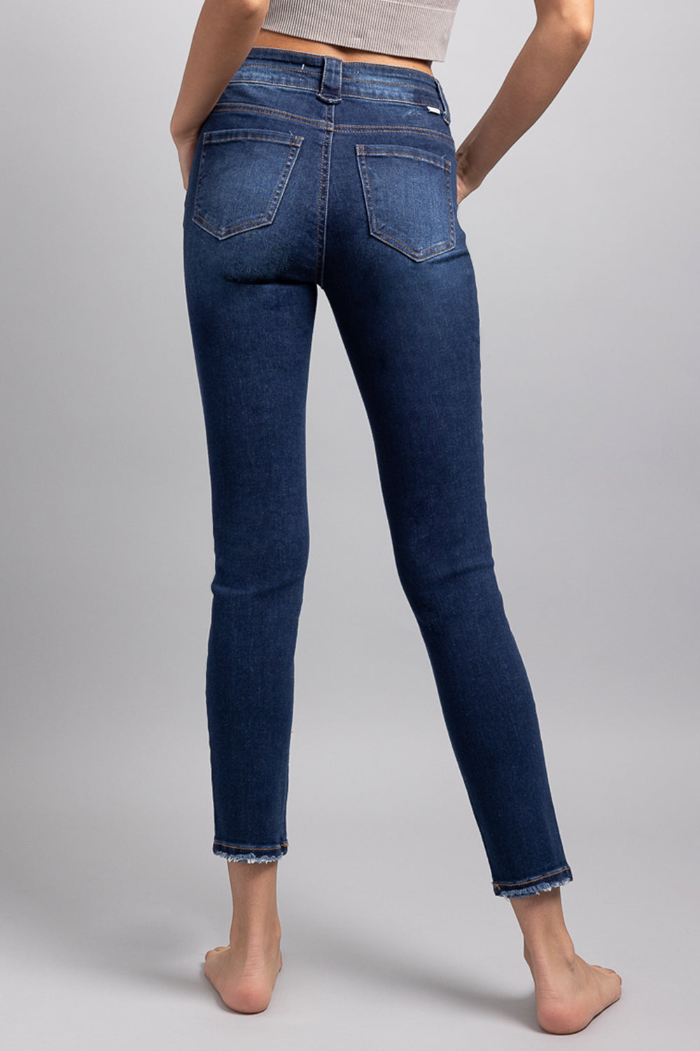 WEP3503 Belt Loop Skinny Jeans Main Image