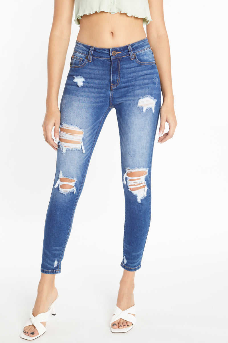 WEP3298 MEDIUM SKINNY JEANS