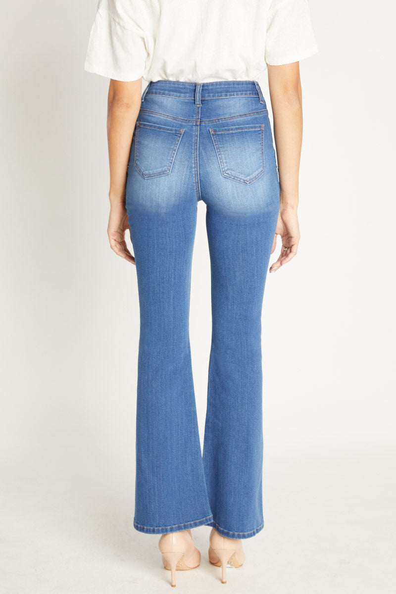 WEP3440 FLARE JEANS IMAGE 5