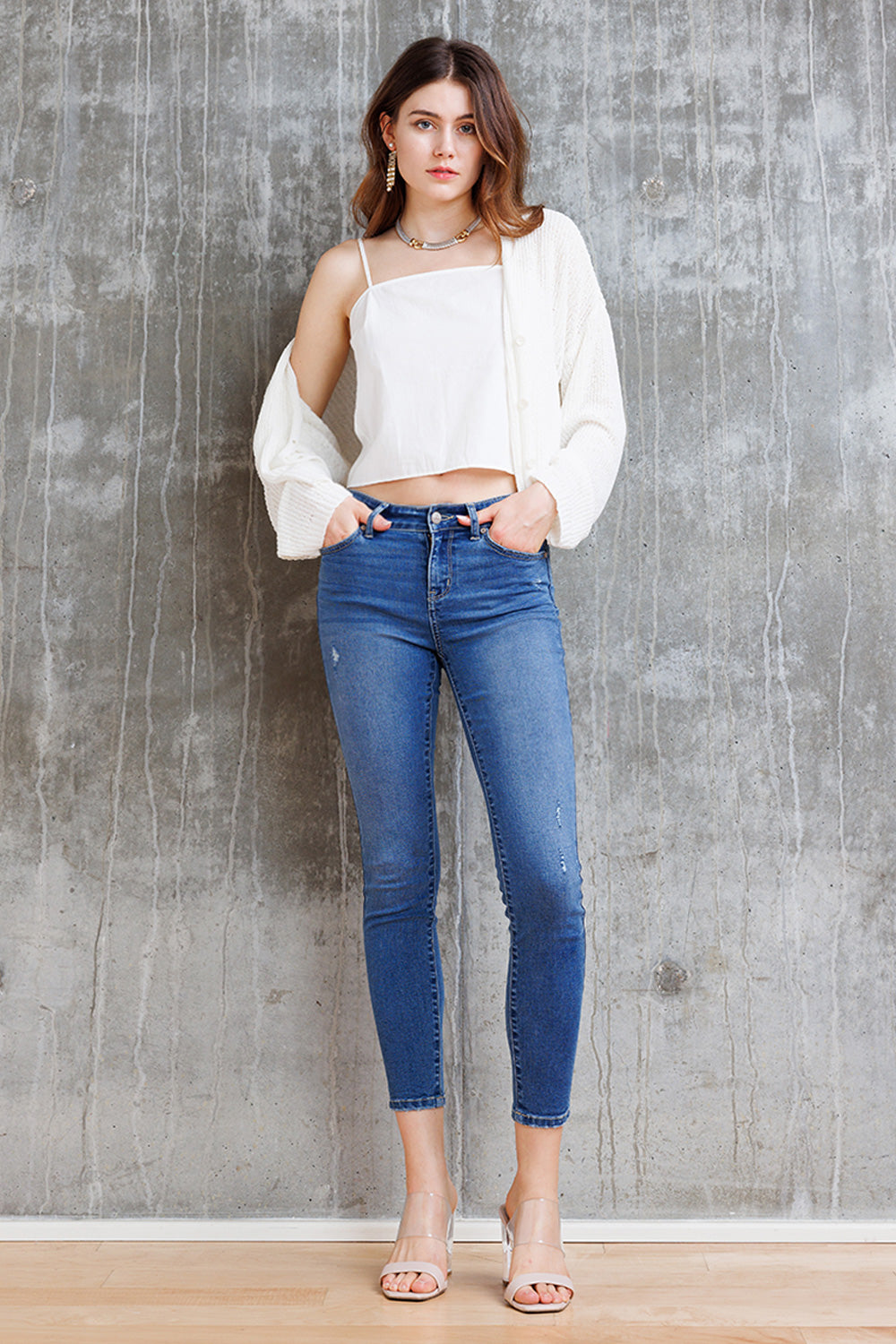 WEP3528 JEANS WITH TACKING IMAGE 4