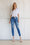 High Rise Destructed Ankle Skinny