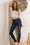 High Rise Ankle Skinny with 5 Exposed Button