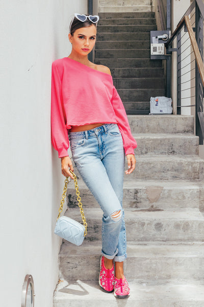 <DEC PRE-ORDER> High Rise Relaxed Leg Jeans