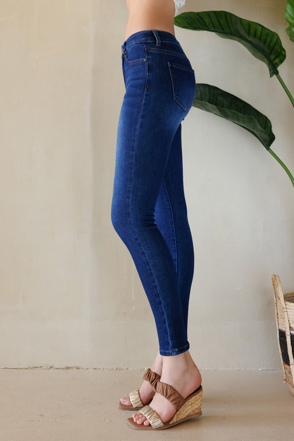 Authentic High Rise Skinny