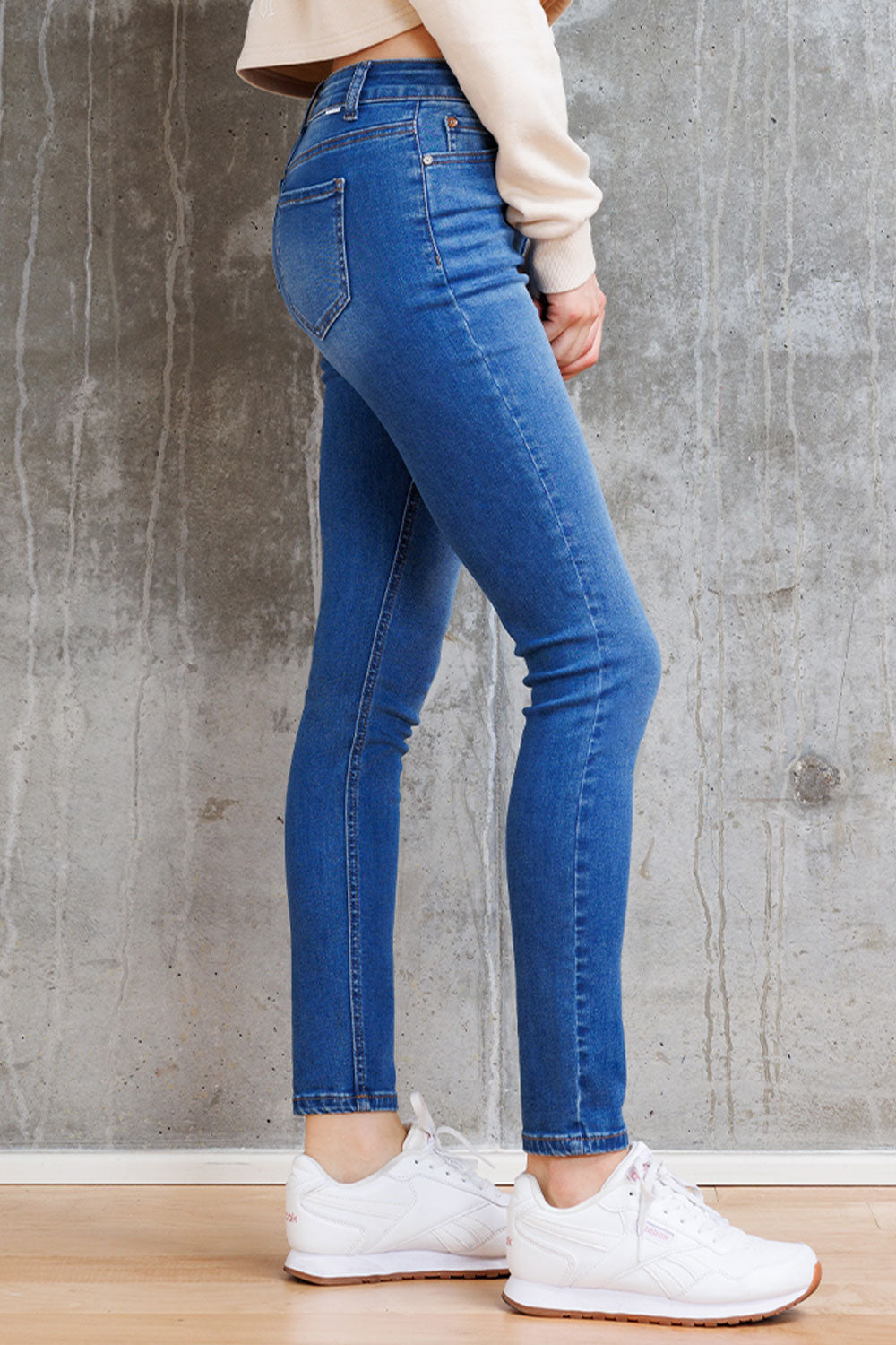 Shop Super Stretch High Rise Classic Skinny Jeans – Shop ENJEAN