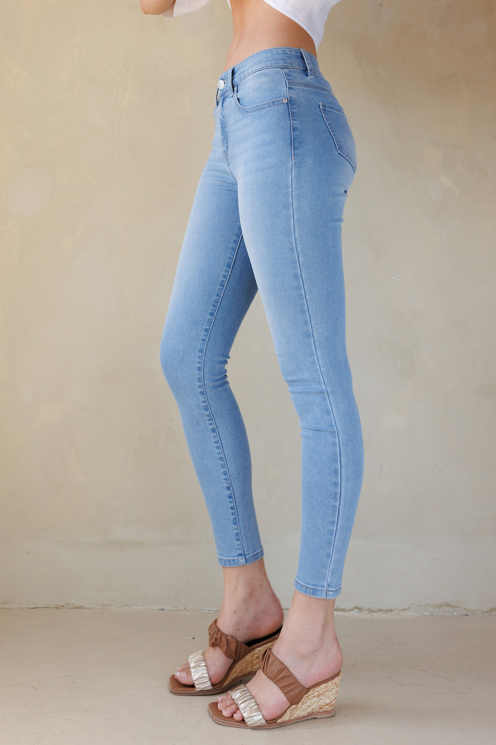 High Rise Classic Skinny Jeans