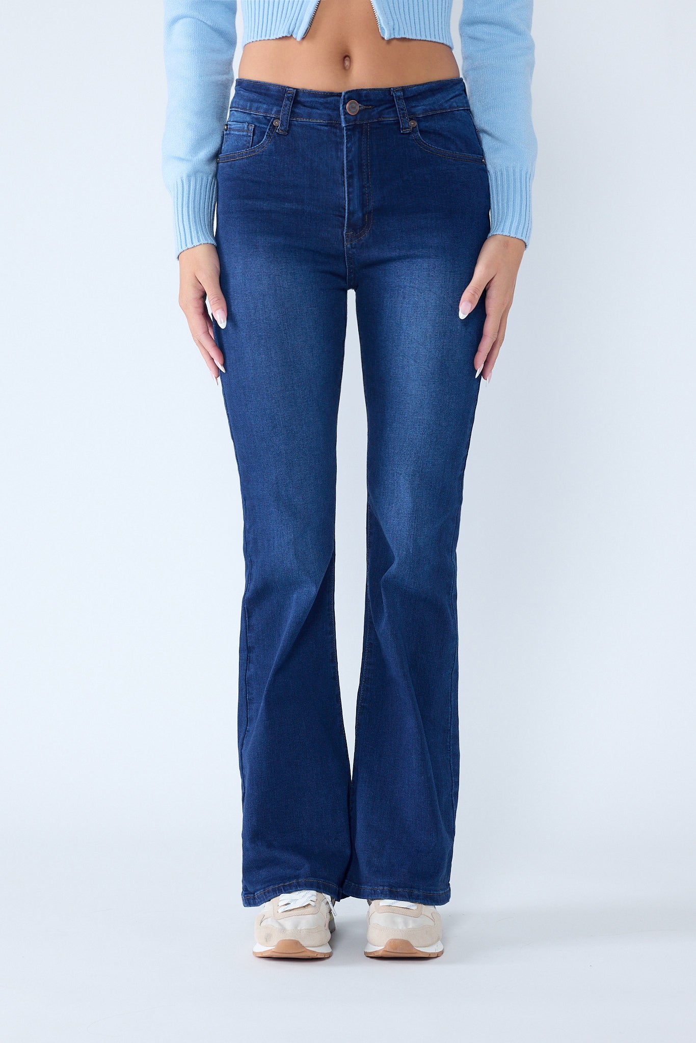 Shop Super High Rise 5-Pocket Flare Jeans – Shop ENJEAN