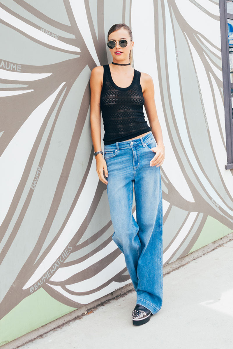 WEP3549 WIDE LEG JEANS MAIN IMAGE 5