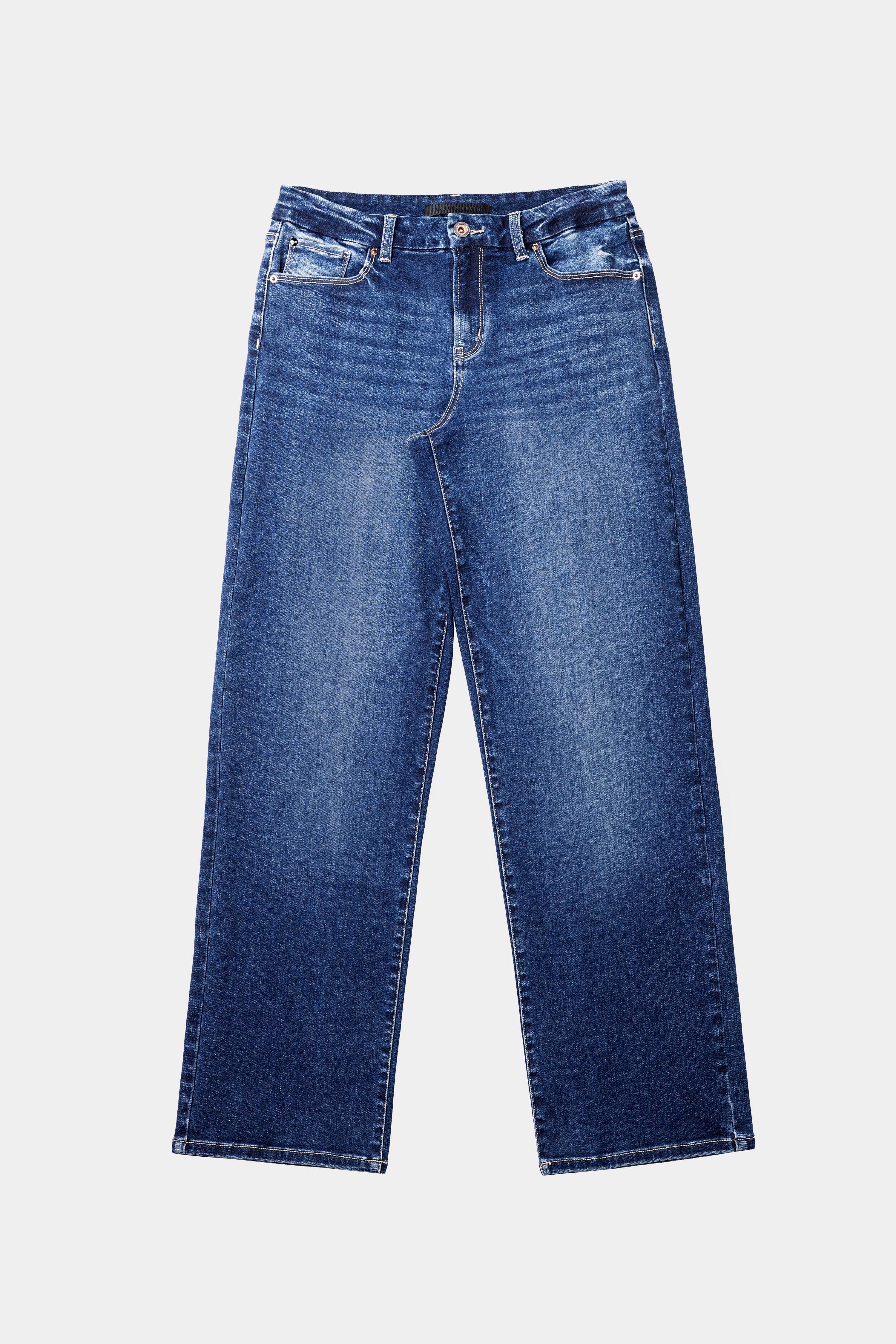 Wide Loose Jeans _Deep Blue | Na.e