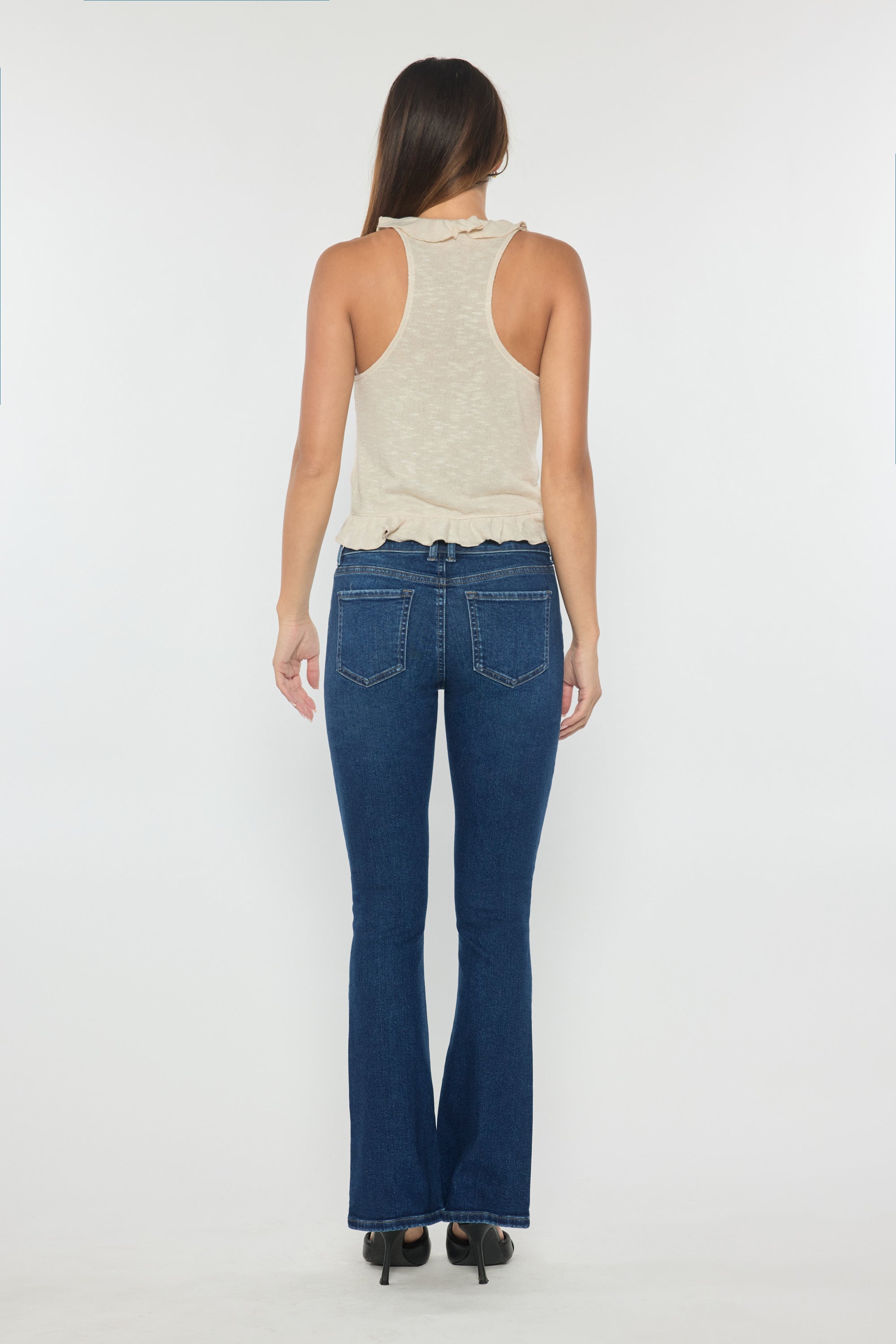 Mid Rise Bootcut Jeans