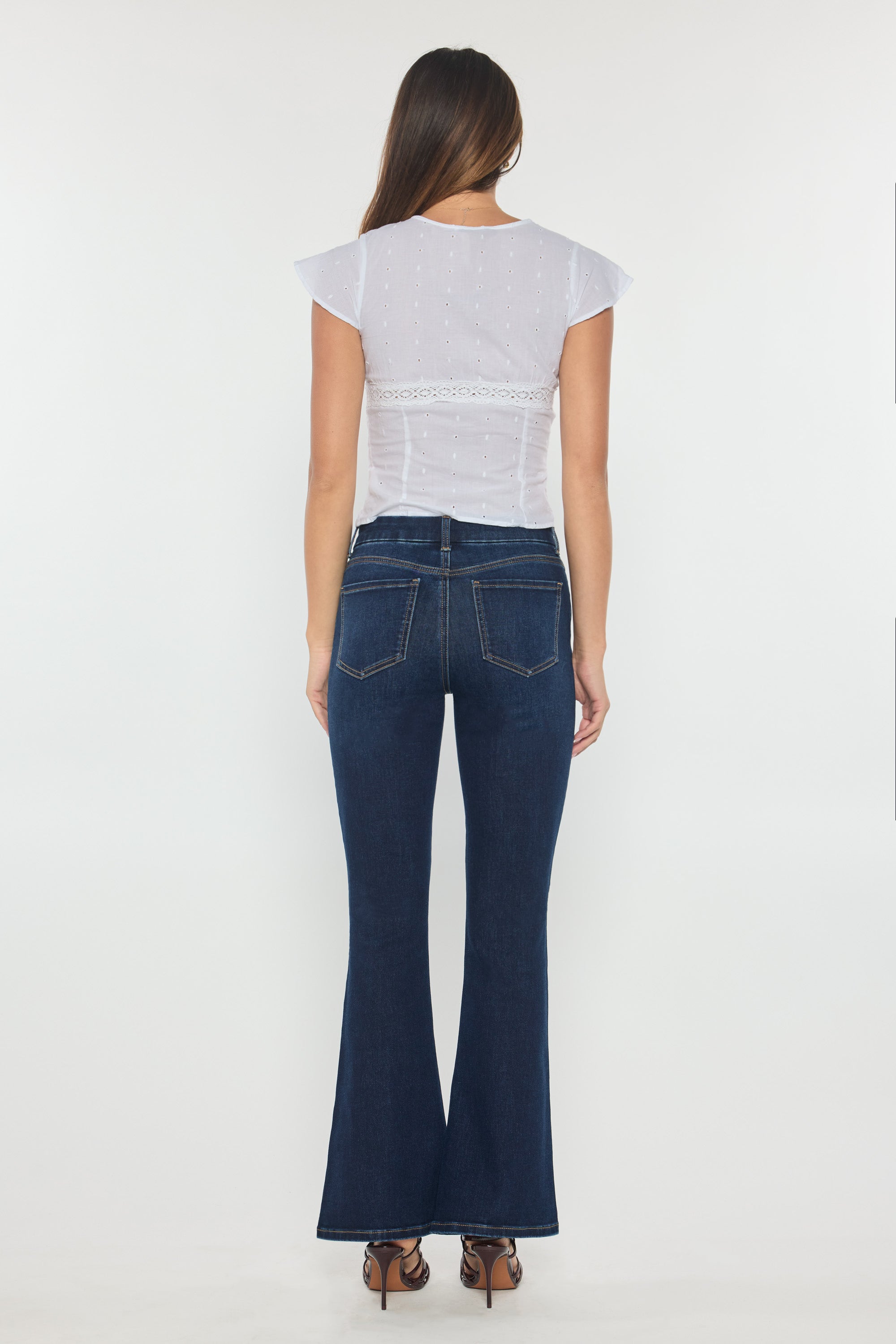 High Rise Flare Jeans