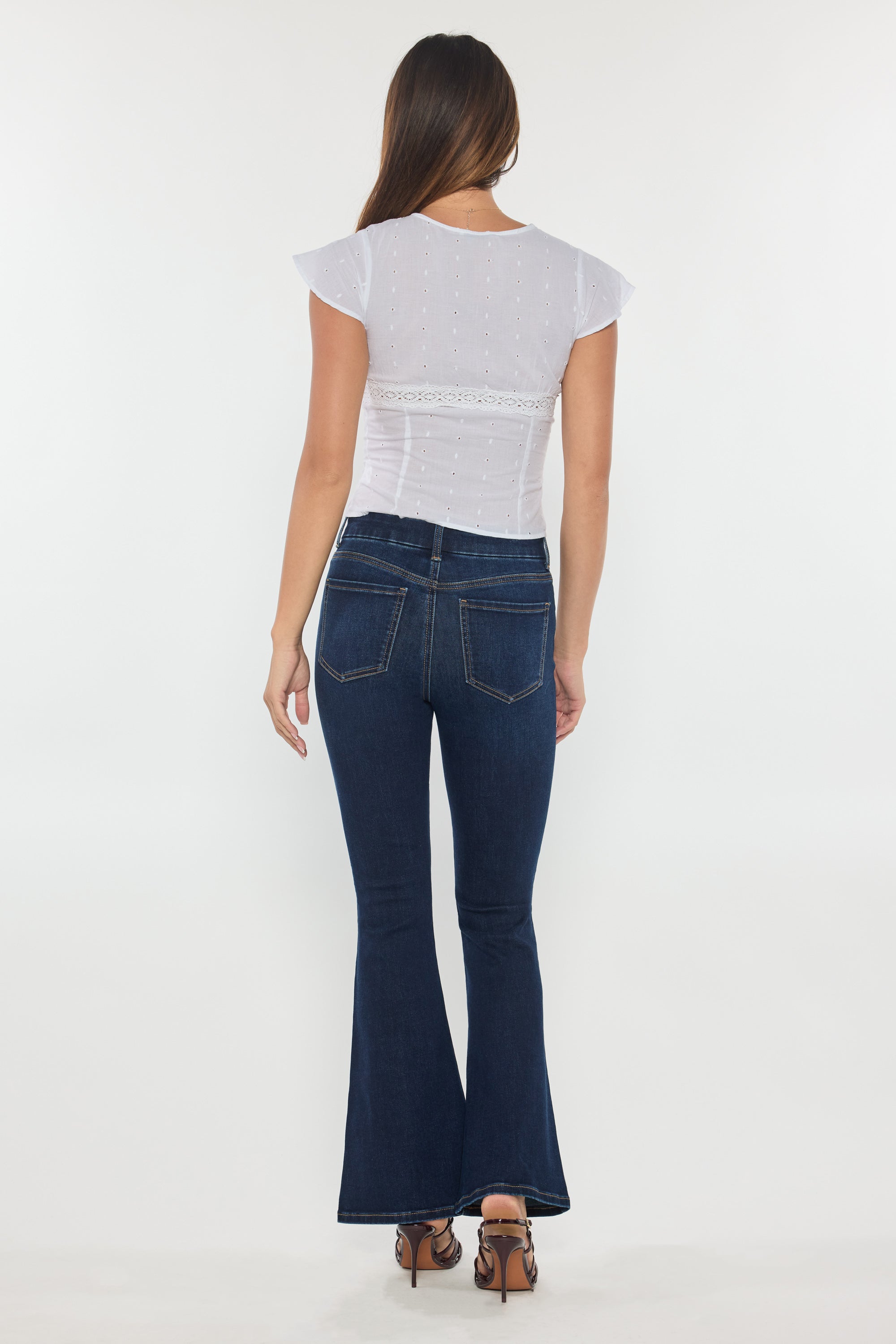 High Rise Flare Jeans