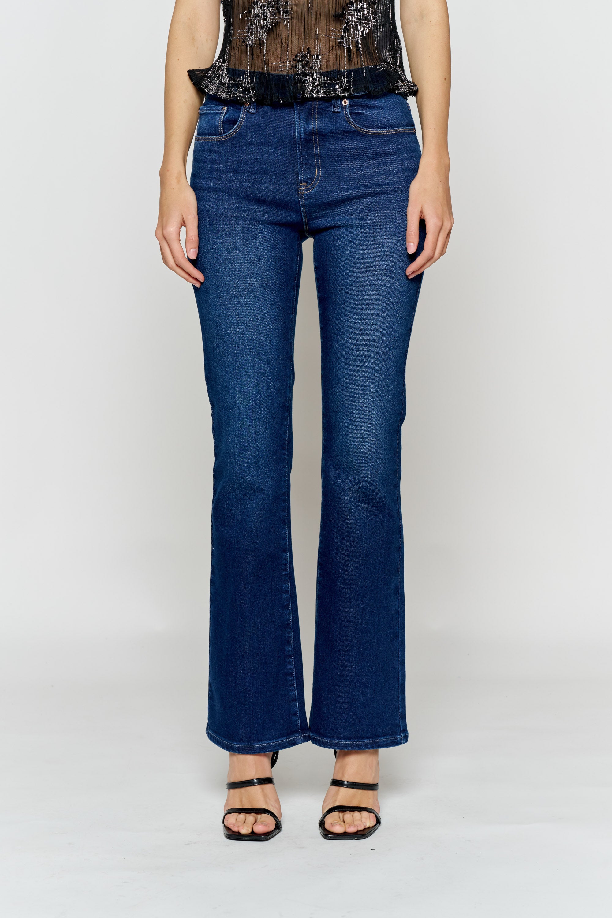 High Rise Slim Bootcut