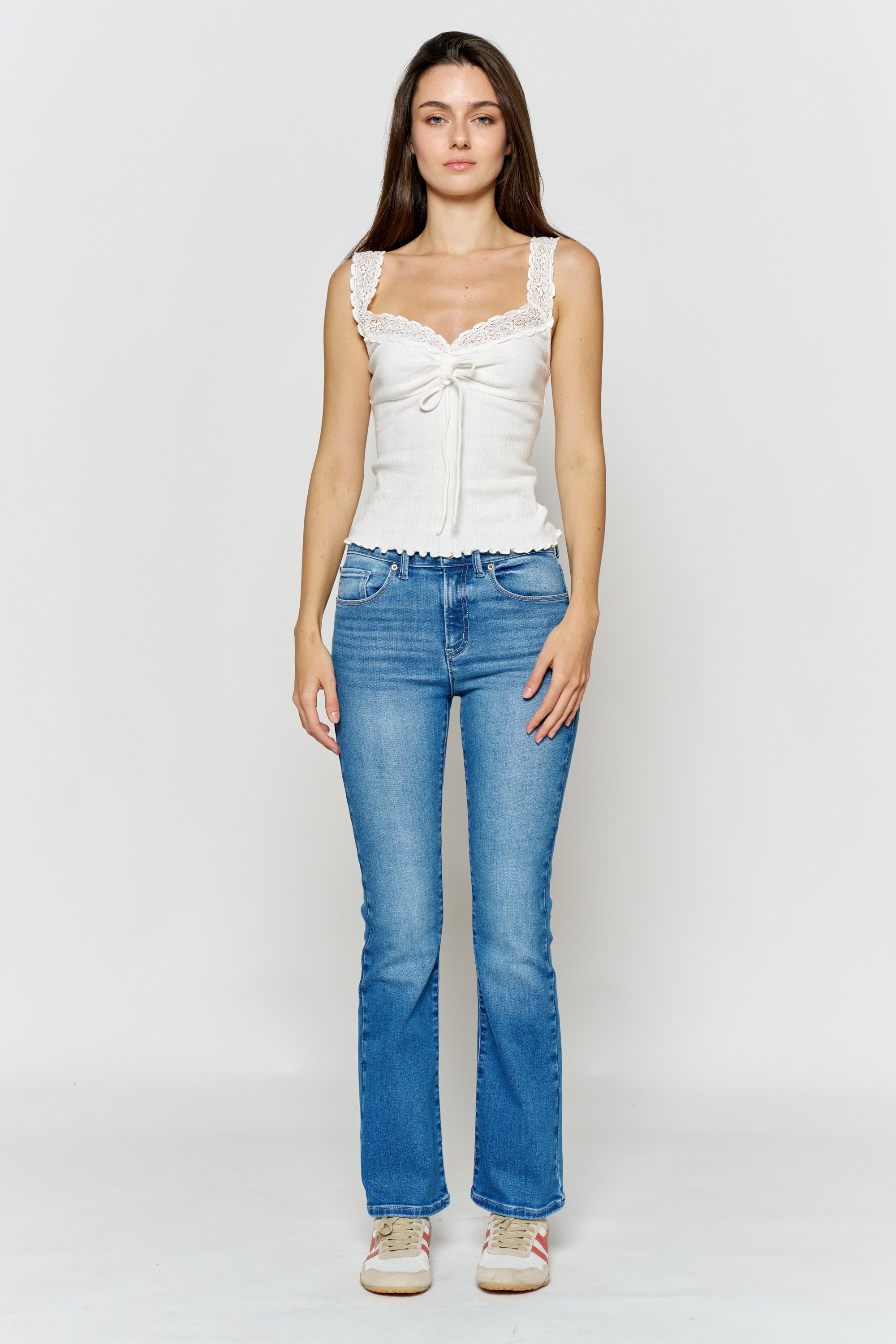 High Rise Slim Bootcut