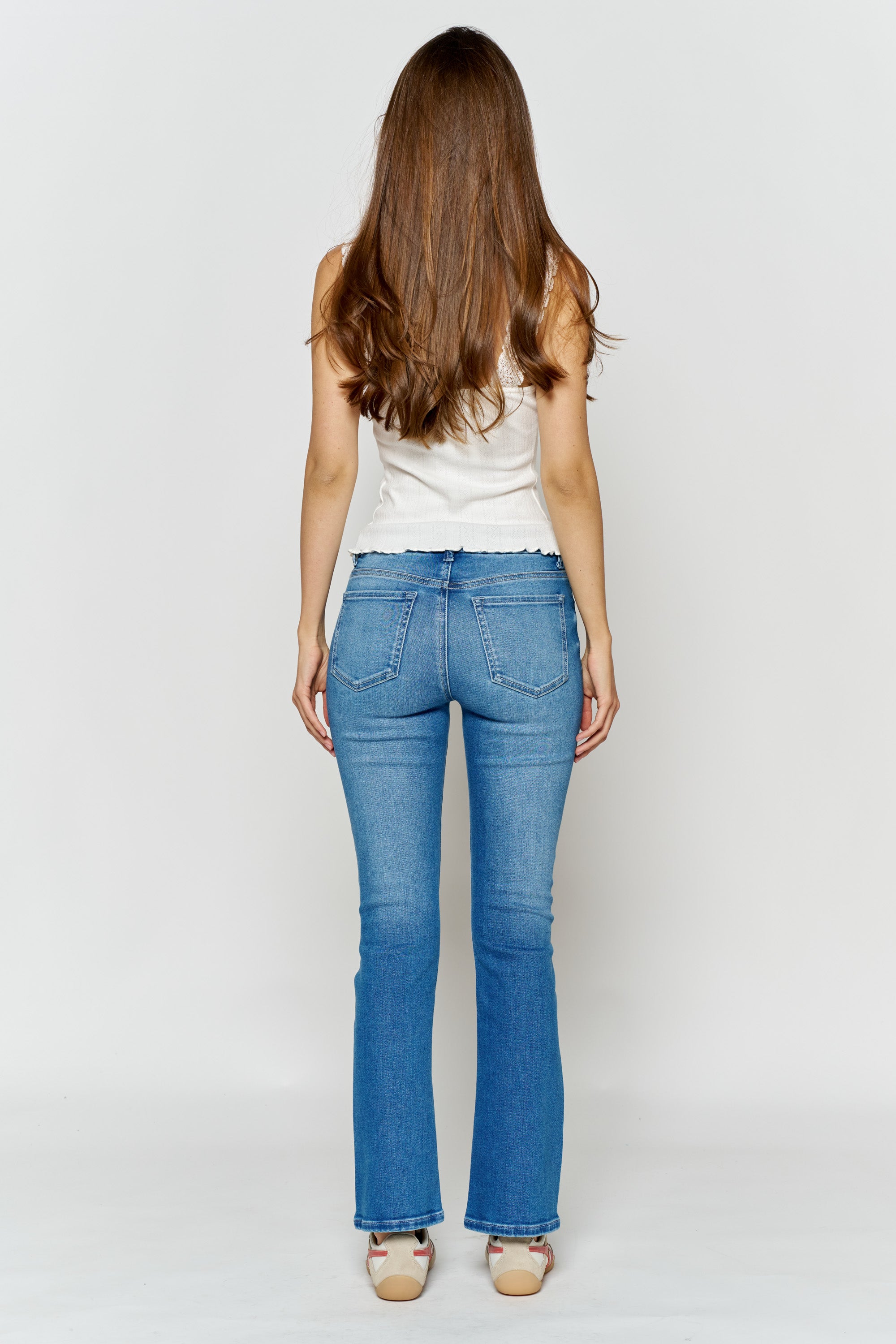 High Rise Slim Bootcut