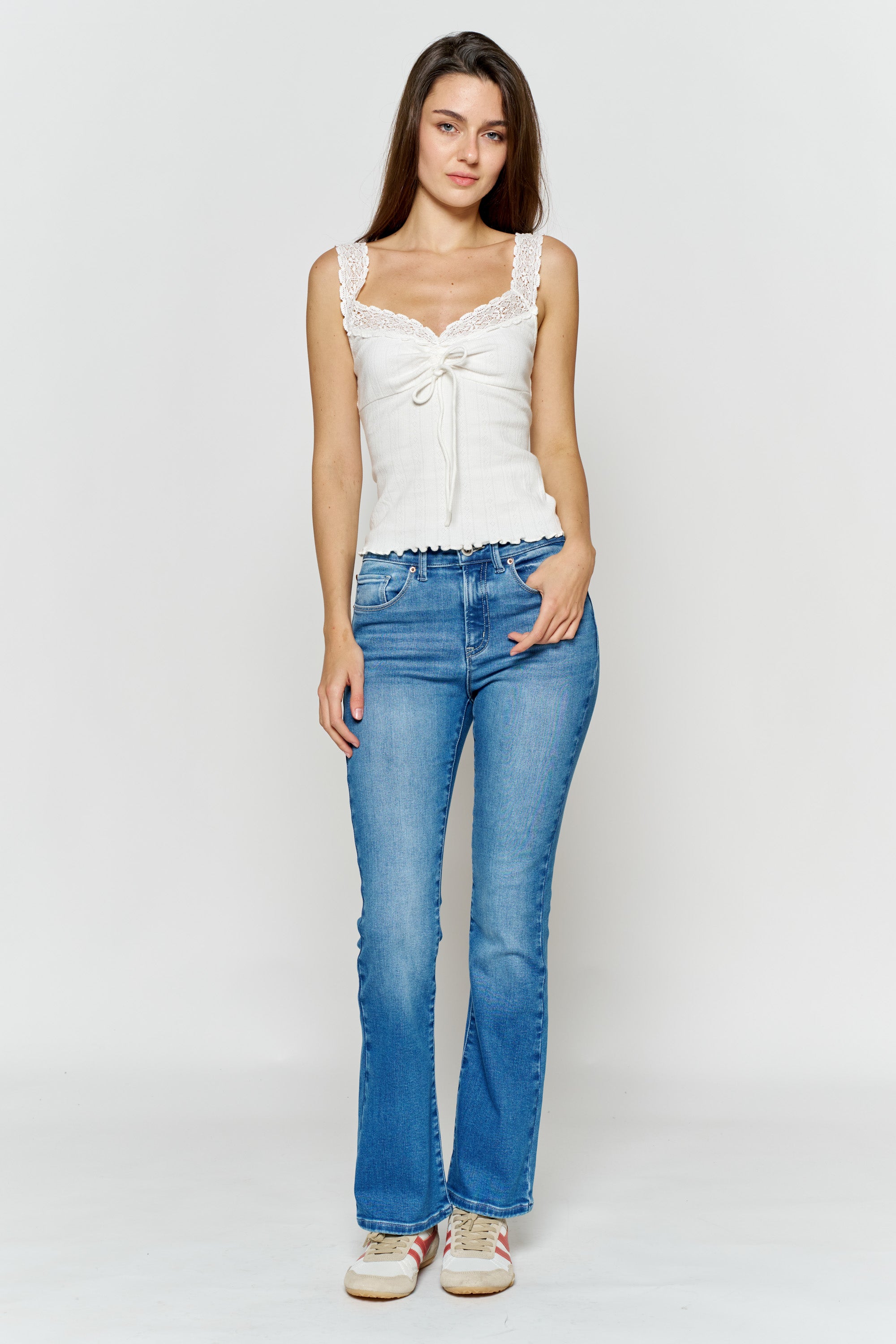 High Rise Slim Bootcut