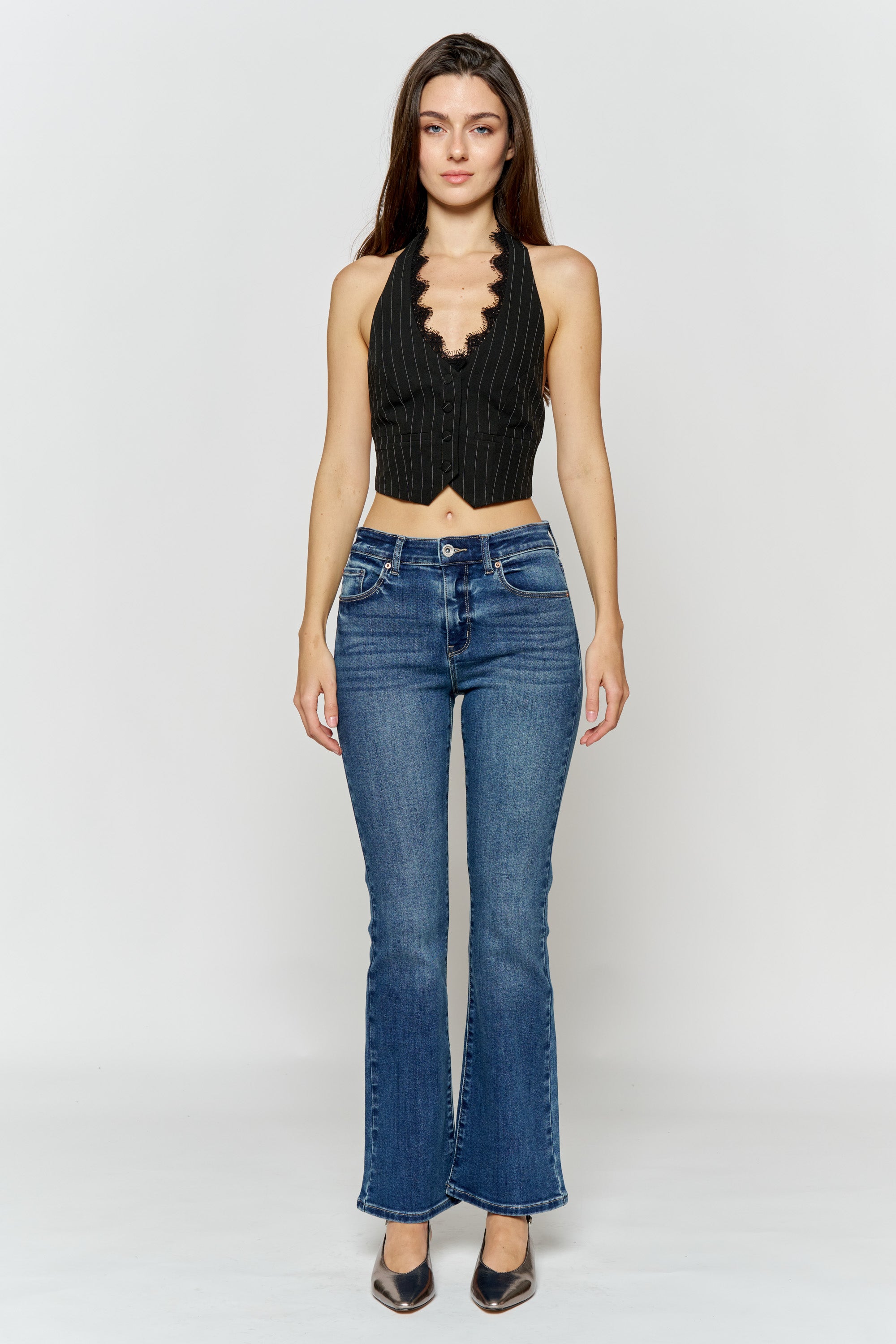 High Rise Ankle Boot