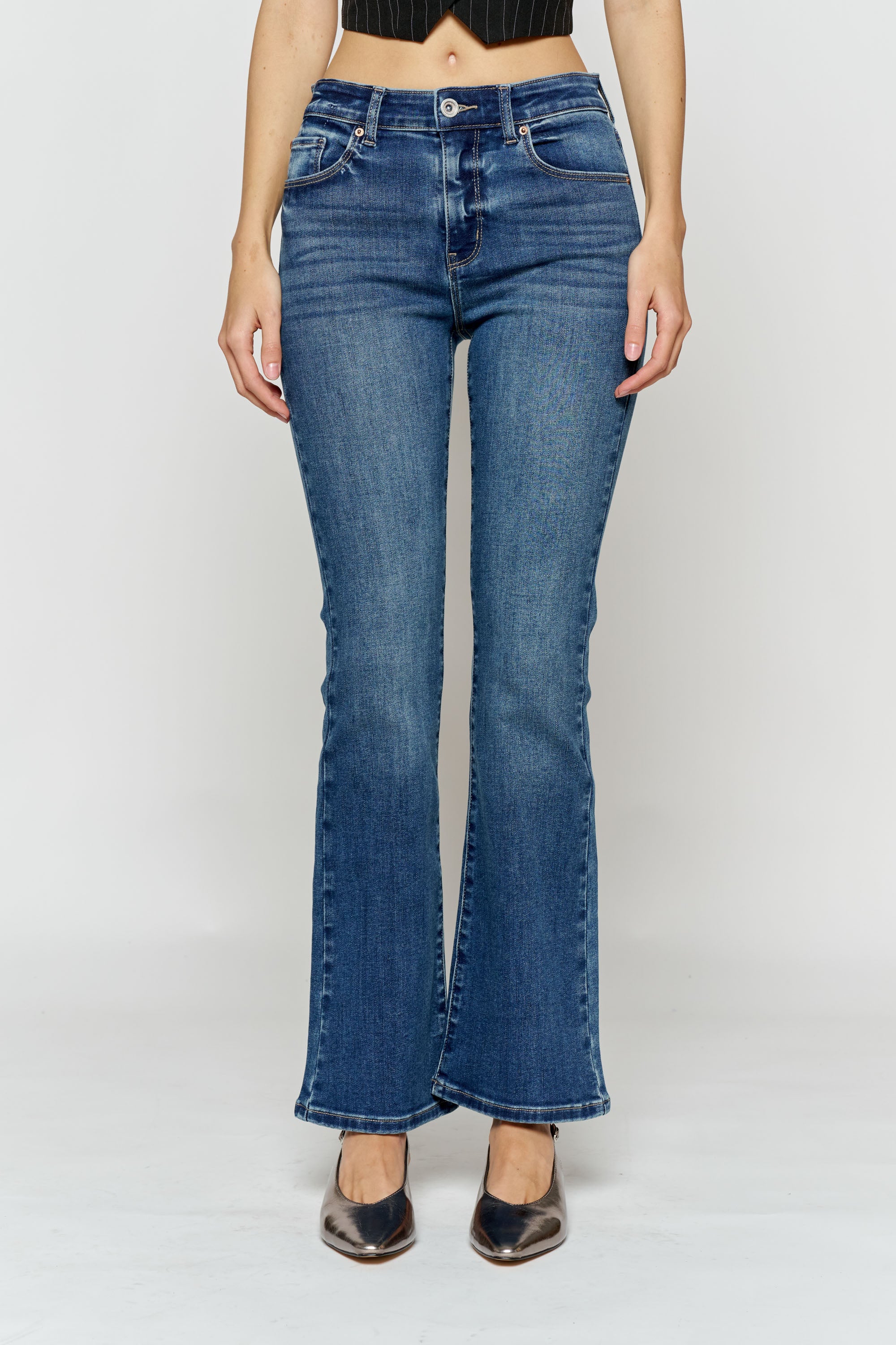 High Rise Ankle Boot