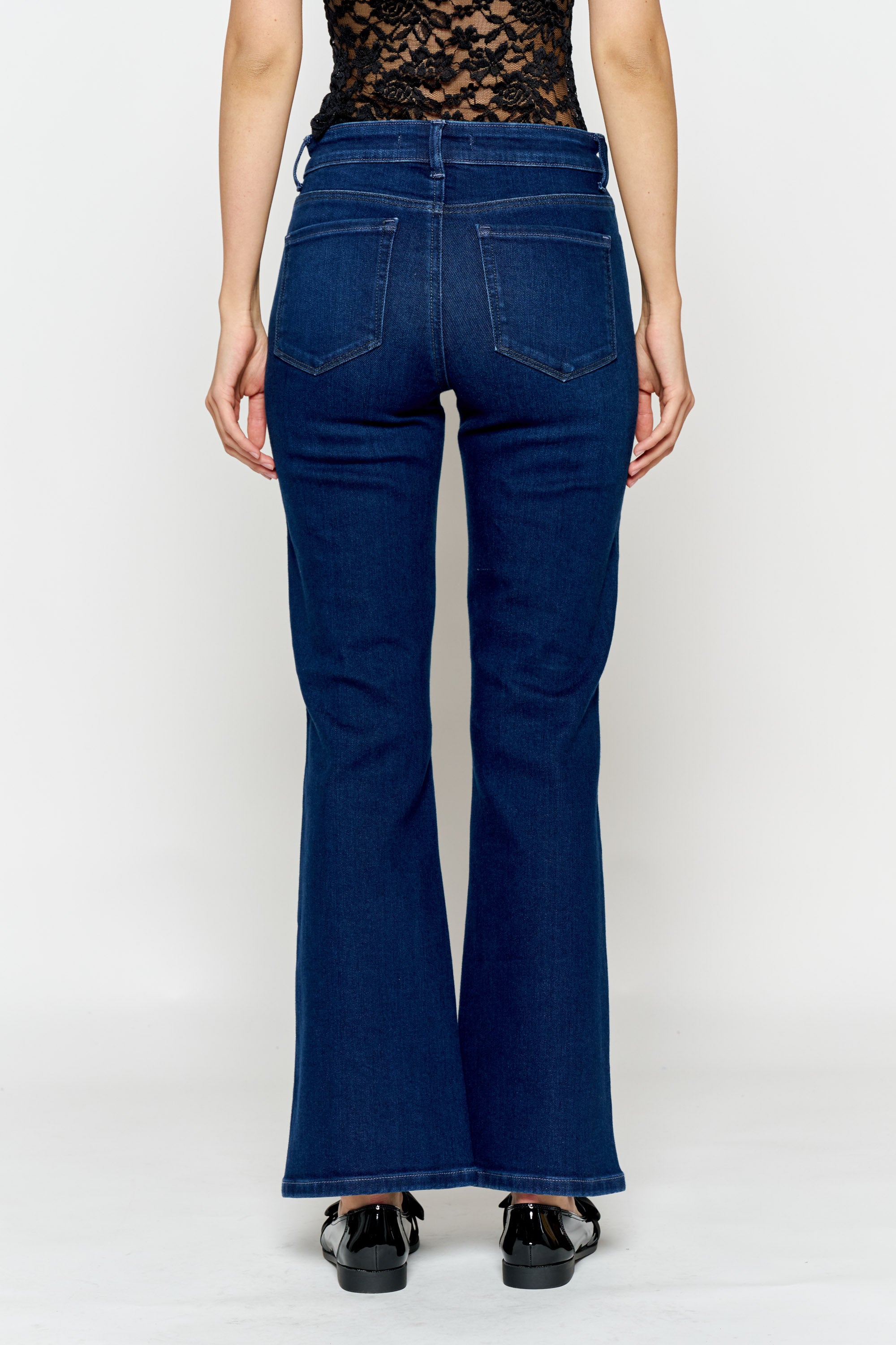 High Rise Ankle Wide