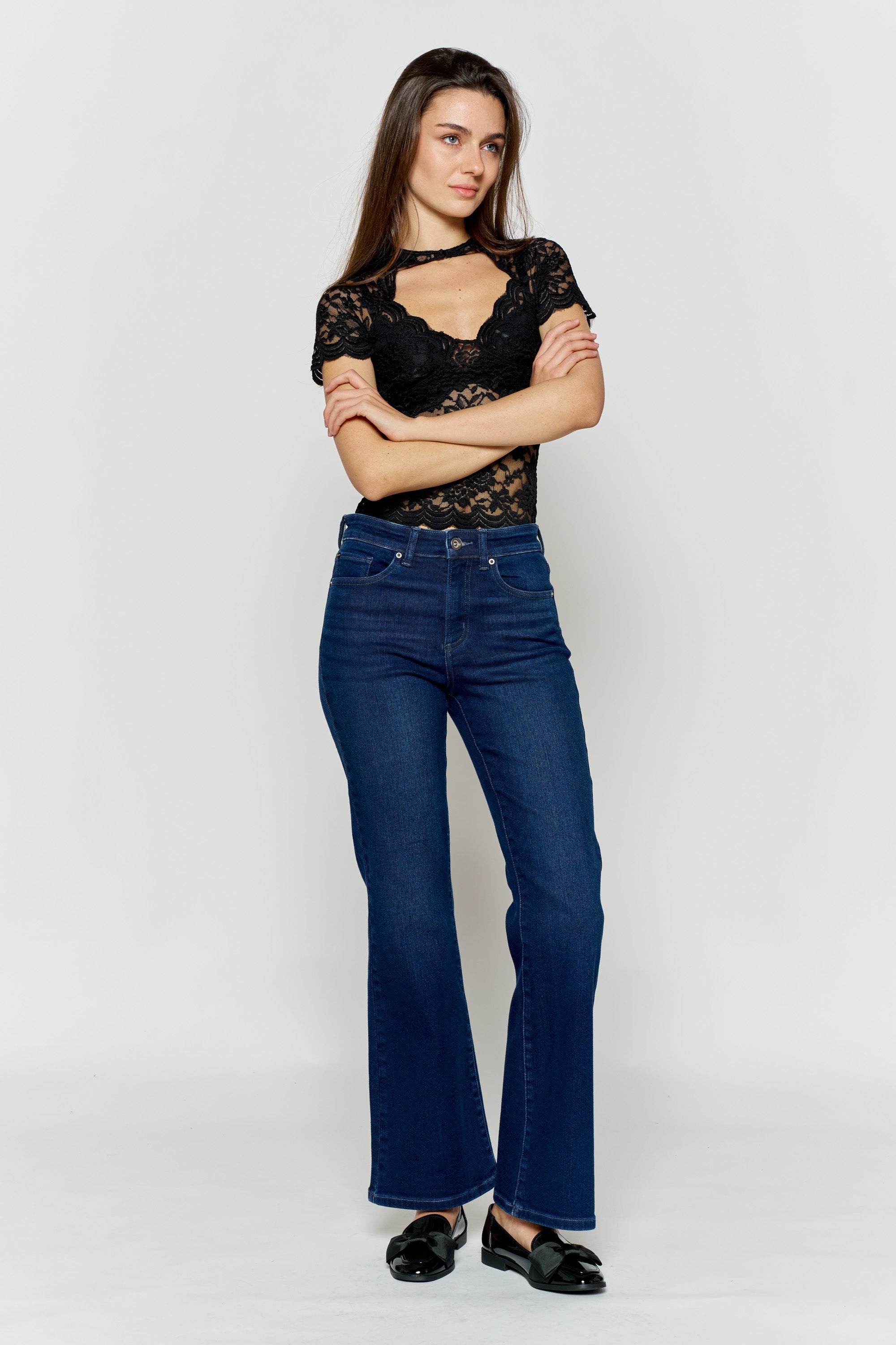 High Rise Ankle Wide