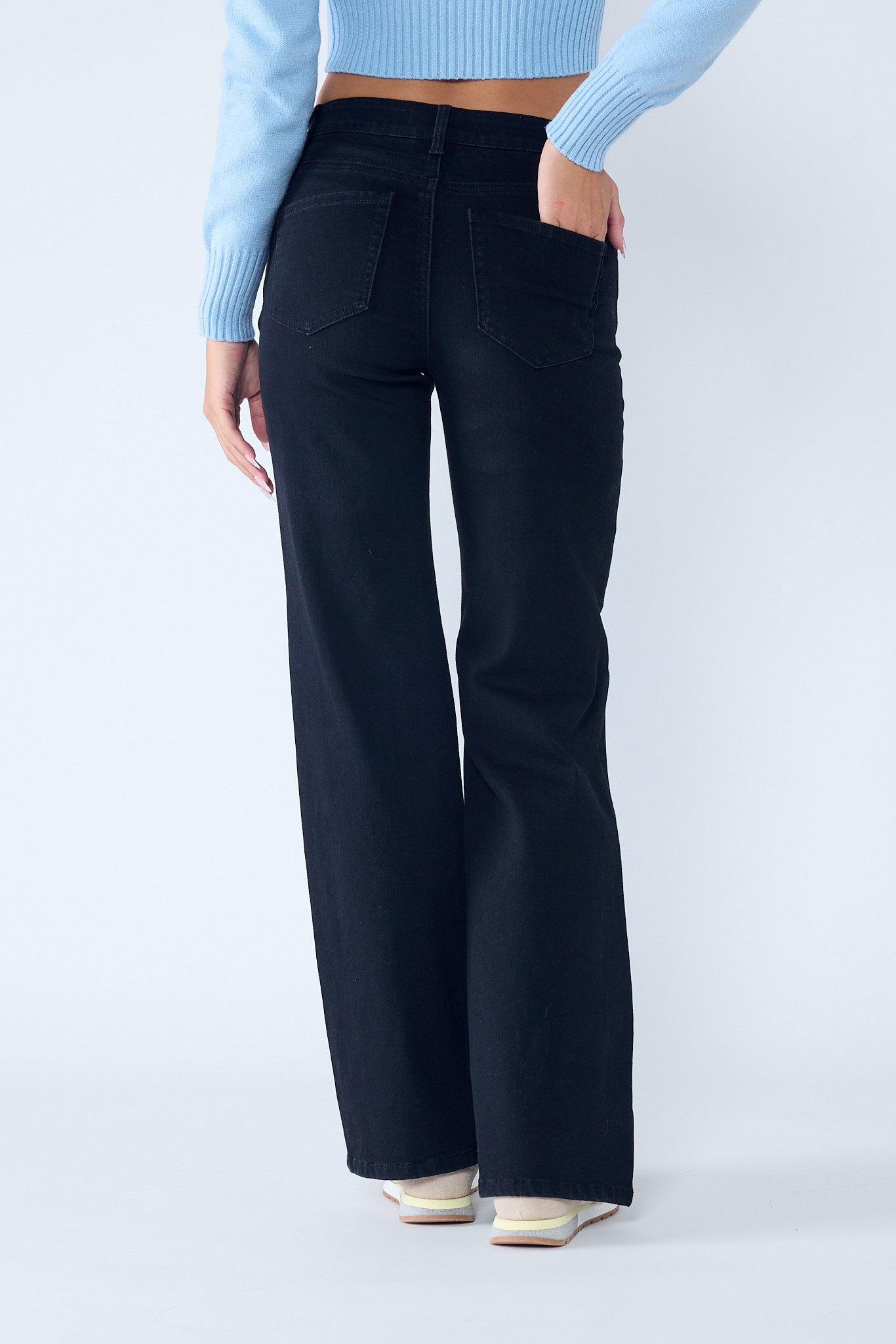High Rise Wide Leg Jeans