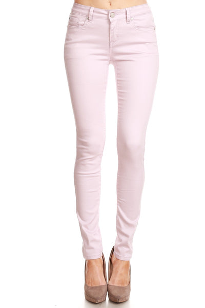 Classic Stretch Cotton Twill Skinny Jeans