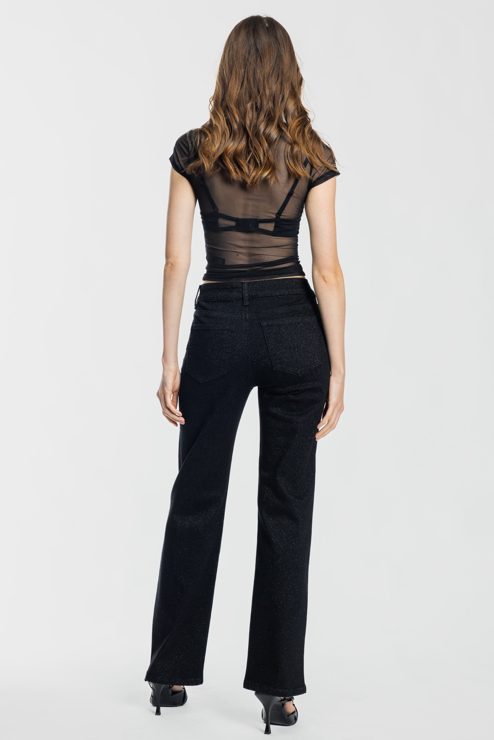 High Rise Relaxed Straight