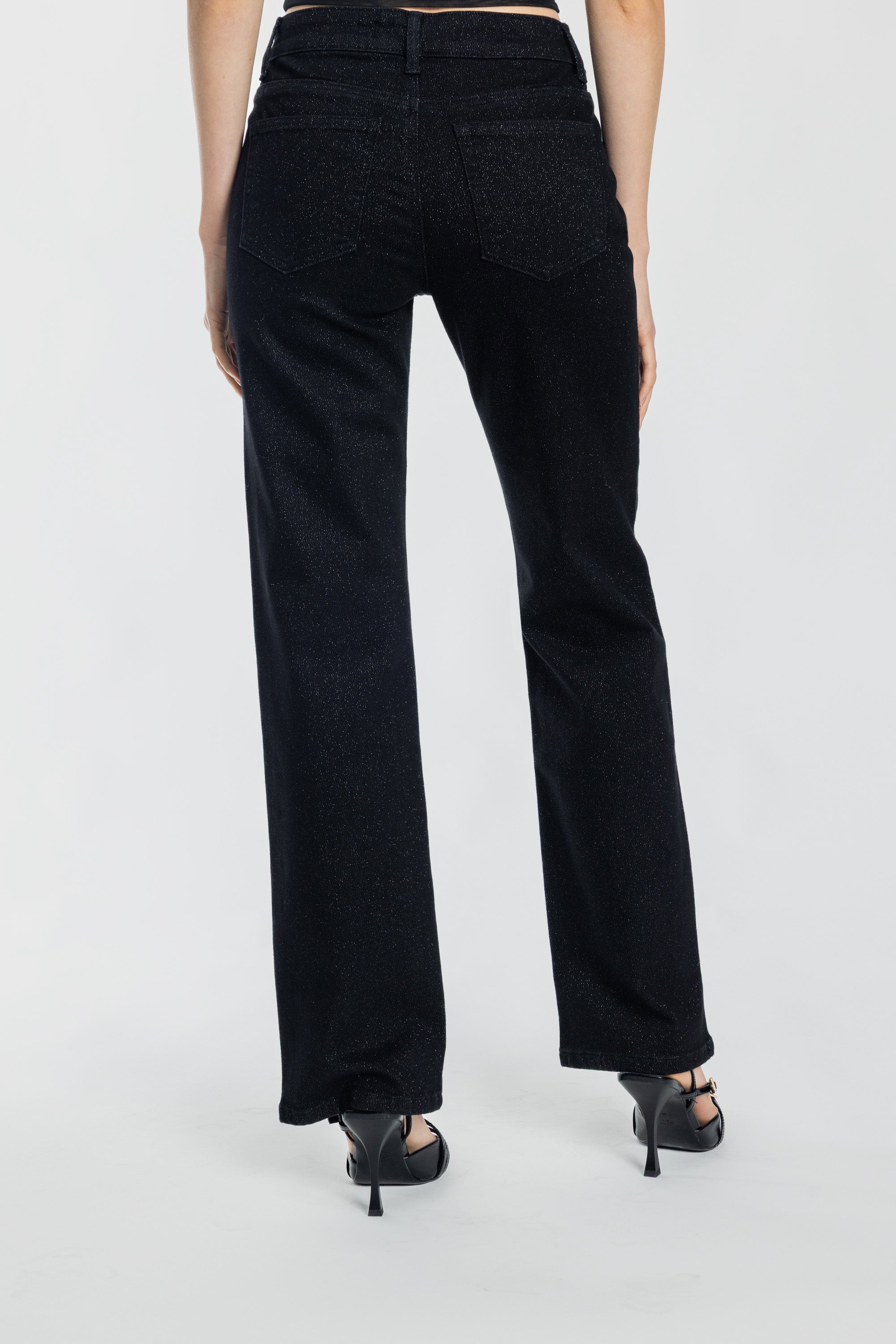 High Rise Relaxed Straight