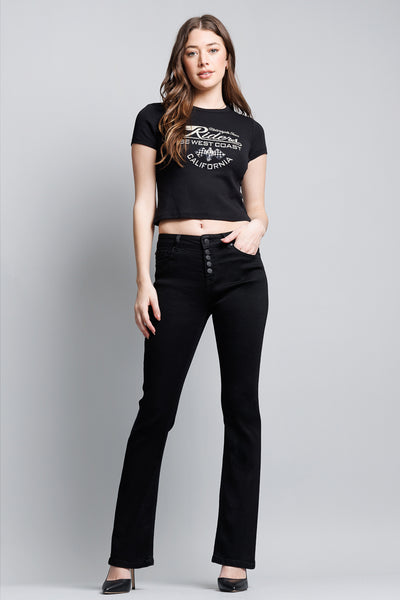 70's Classic High Rise Bootcut Jeans