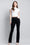 High Waisted Slim Bootcut Jeans