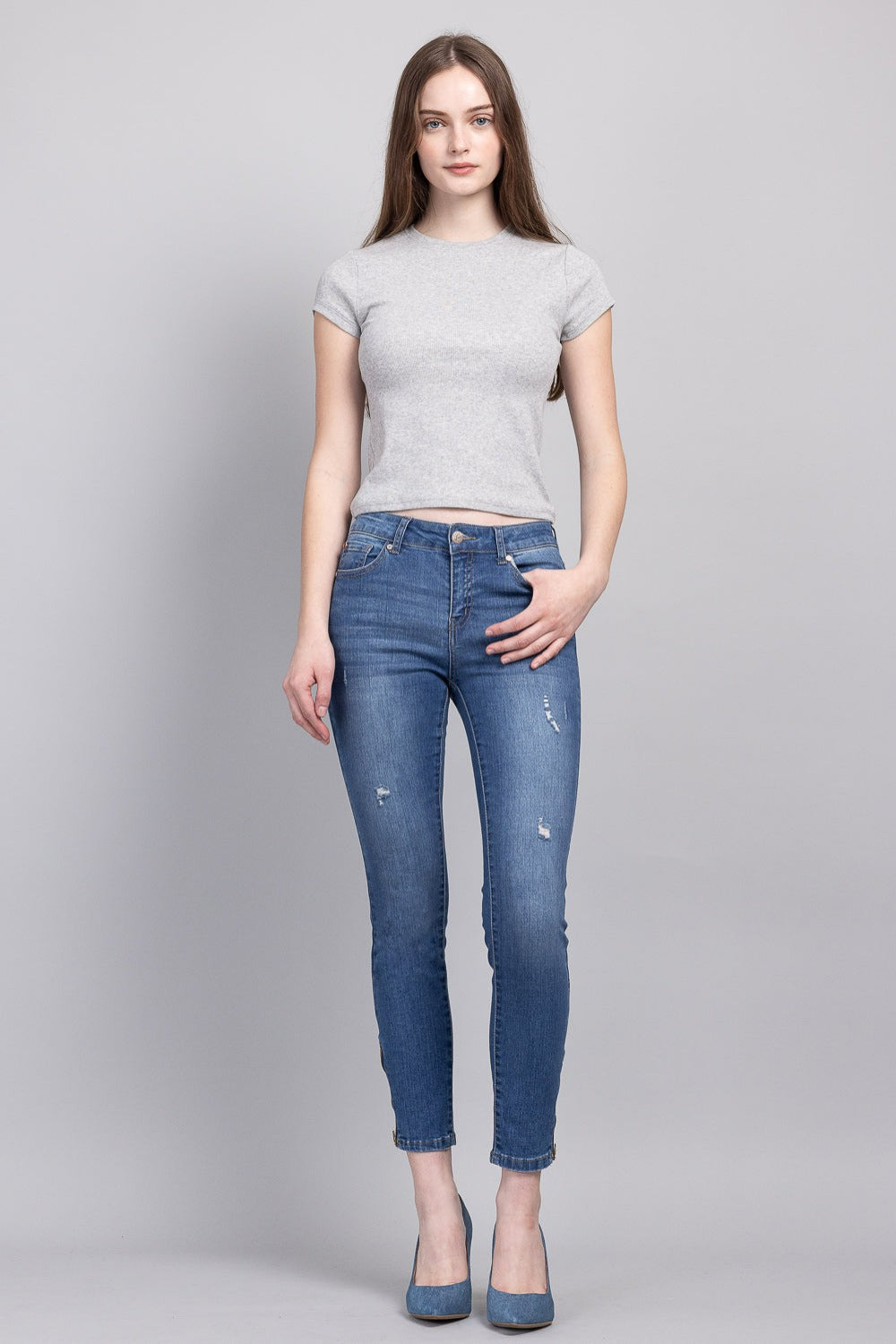 WEP3470 MID RISE JEANS IMAGE 1