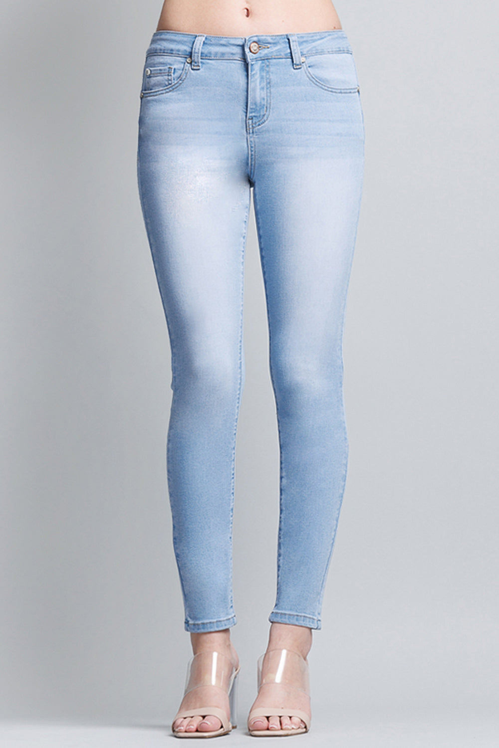 Shop Mid Rise Push Up Ankle Skinny Jeans – Shop ENJEAN